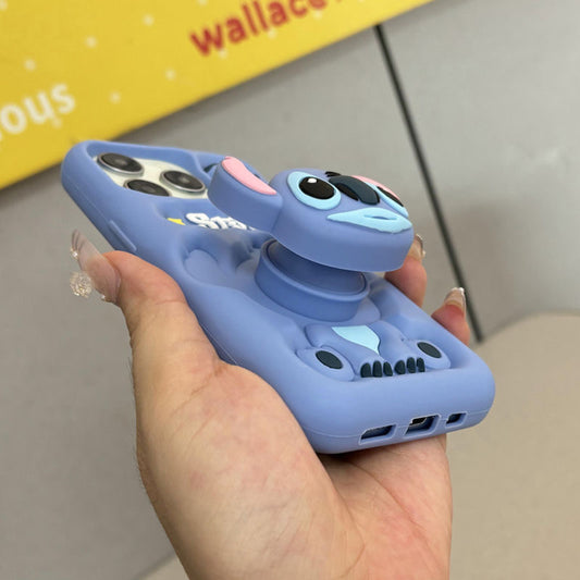 Stitch Case სადგამით