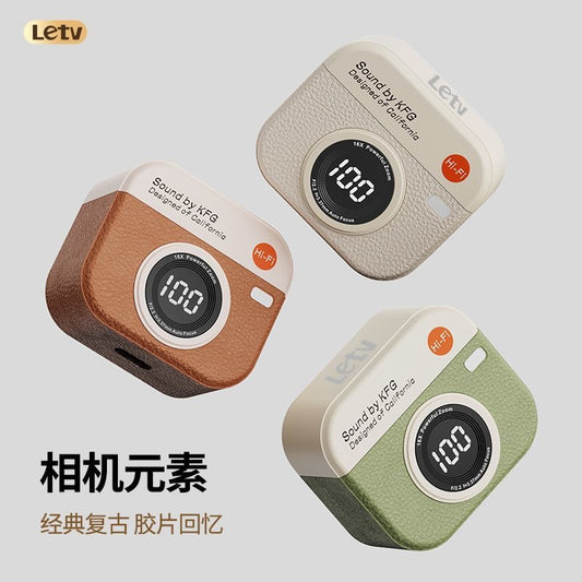 ყურსასმენი Retro Camera Style