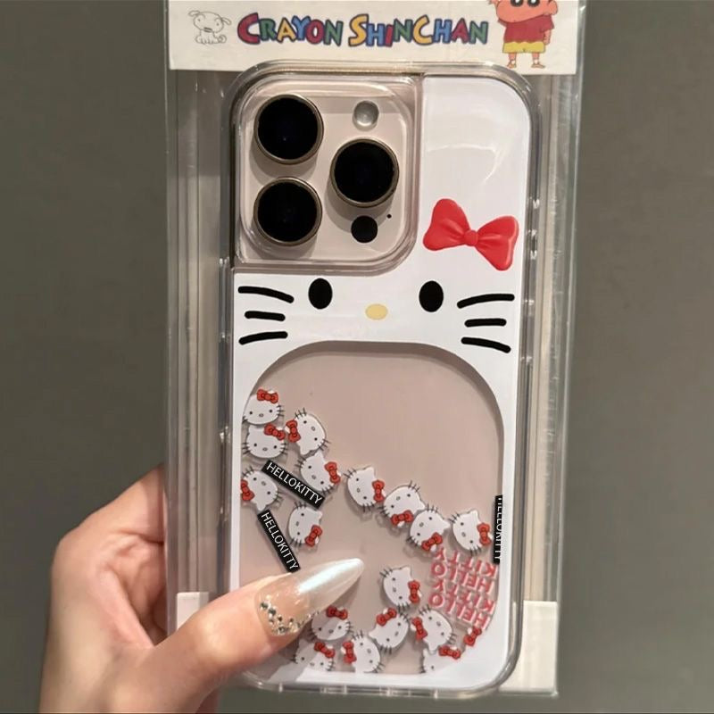 Hello Kitty floating