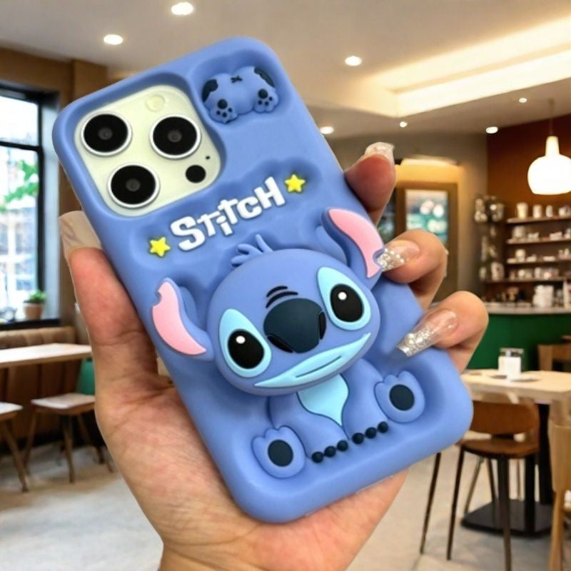Stitch Case სადგამით