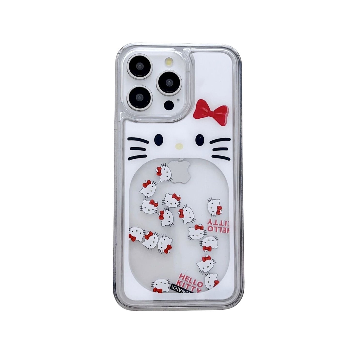 Hello Kitty floating