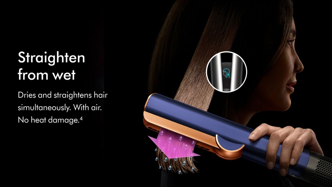 Dyson Airstrait™ HT01 straightener Prussian Blue