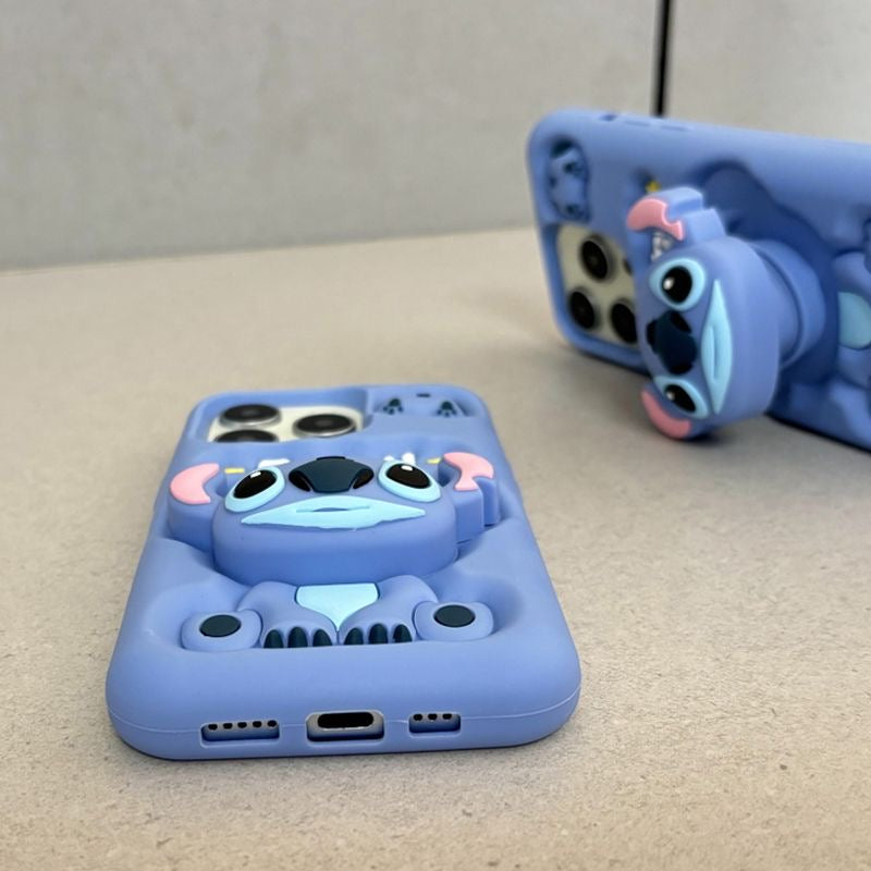 Stitch Case სადგამით